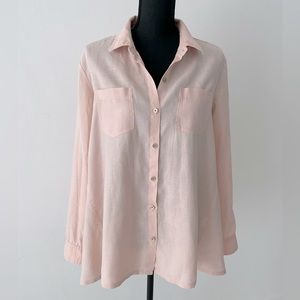 Donna Karan linen shirt